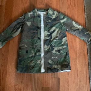 Zara SRPLS Army Fatigue Trench